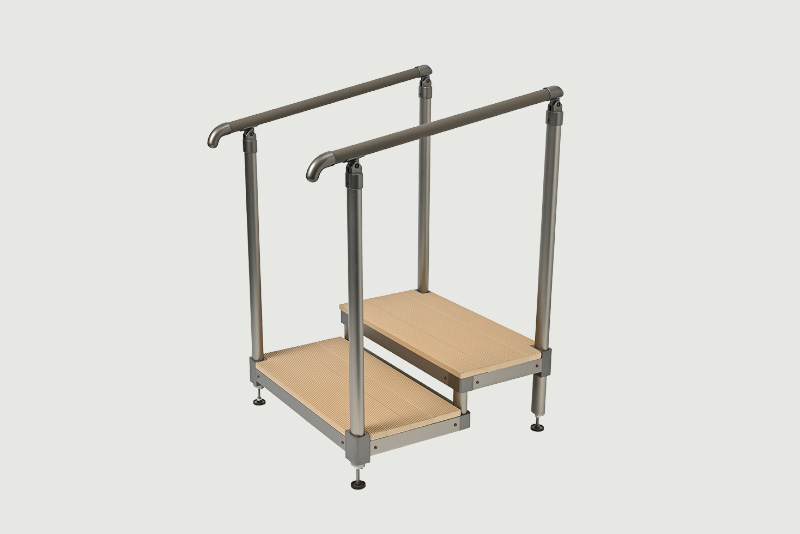 手すり付ステップ台